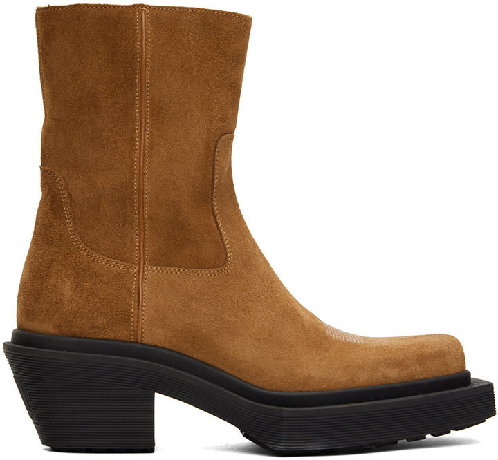 Photo: VTMNTS Tan Neo Western Ankle Boots