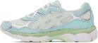 Asics White & Blue Gel-NYC Sneakers