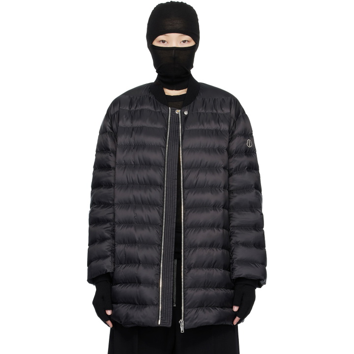 Photo: Rick Owens Moncler + Rick Owens Black Flight Down Jacket