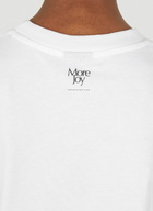 More Joy Logo Print T-Shirt