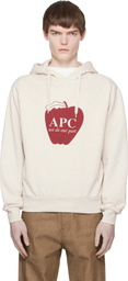 A.P.C. Beige Pomme Hoodie