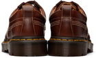 Dr. Martens Brown Lowell Leather Moc Toe Derbys