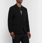 Comme des Garçons HOMME - Black Slim-Fit Wool-Gabardine Suit Jacket - Black