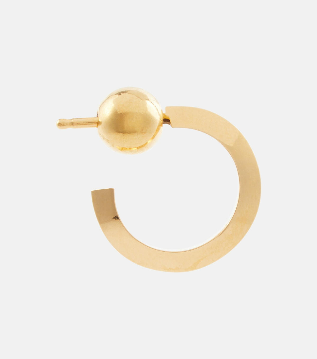 Sophie Buhai - Ridge 18kt gold-plated sterling silver hoop earrings