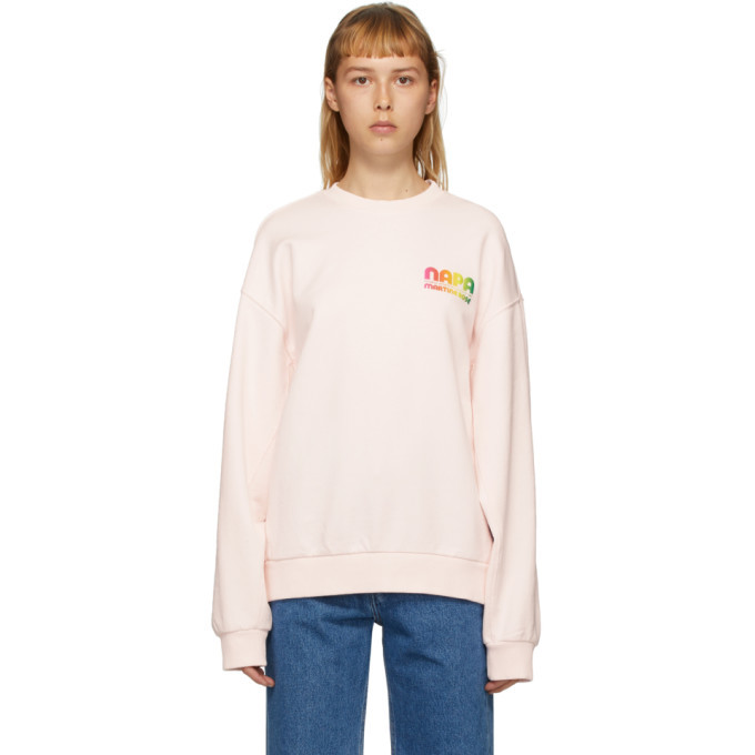 Photo: NAPA by Martine Rose Pink B-Perran Sweatshirt