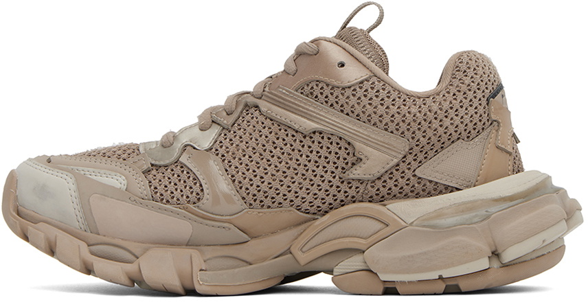 Balenciaga Beige Track 3 Low Top Sneakers Balenciaga