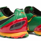 Puma Women's V-S1 Ahluwalia Op1 Sneaker in Archive Green/Yellow Sizzle/Black-Candy Apple