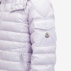 Moncler Men's Lauros Hooded Light Down Jacket in Lilac