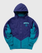 Mitchell & Ness Nba Retro Full Zip Jacket Charlotte Hornets Purple Team Jackets/Windbreaker