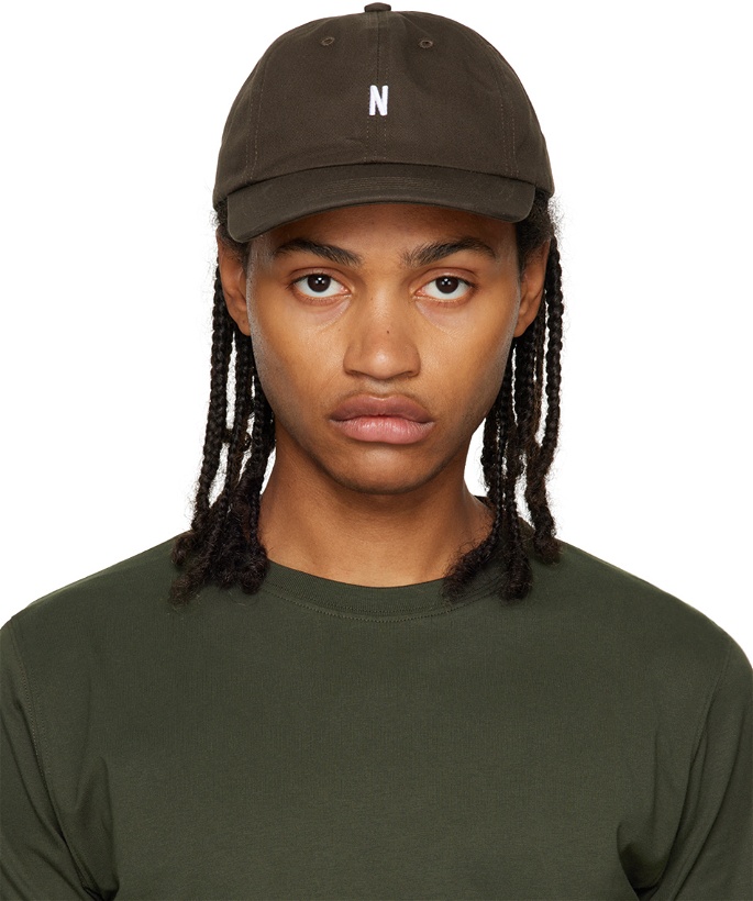Photo: NORSE PROJECTS Brown Sports Cap