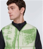 Y-3 Wool-bend fleece vest
