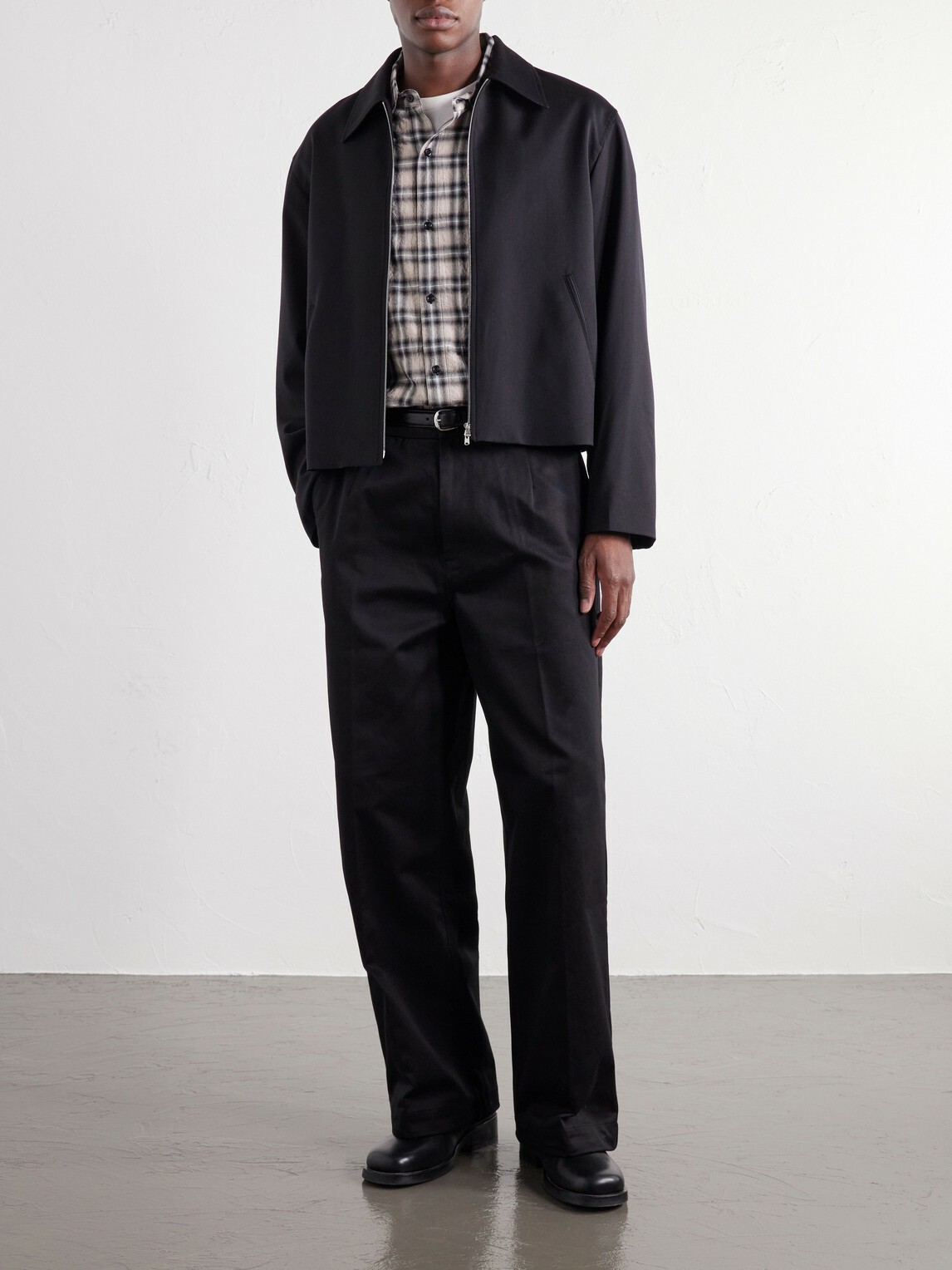 NAHMIAS - Checked Cotton-Blend Seersucker Shirt - Neutrals