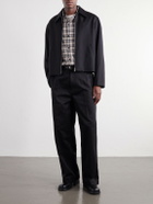 NAHMIAS - Checked Cotton-Blend Seersucker Shirt - Neutrals