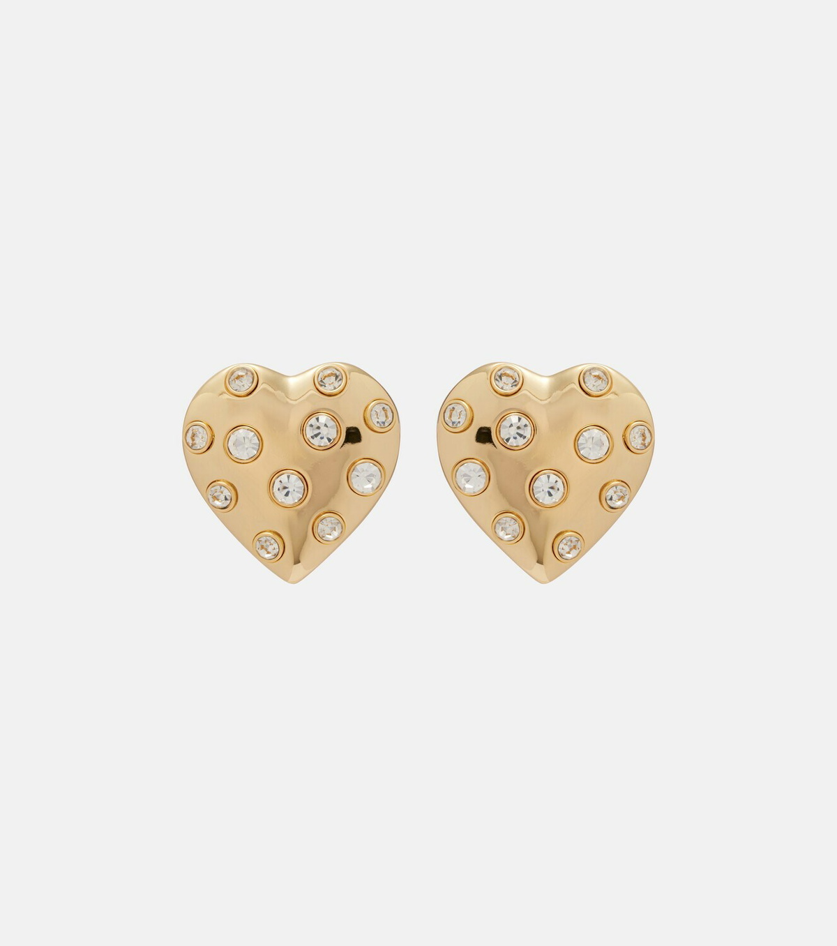 Self-Portrait Crystal-embellished earrings