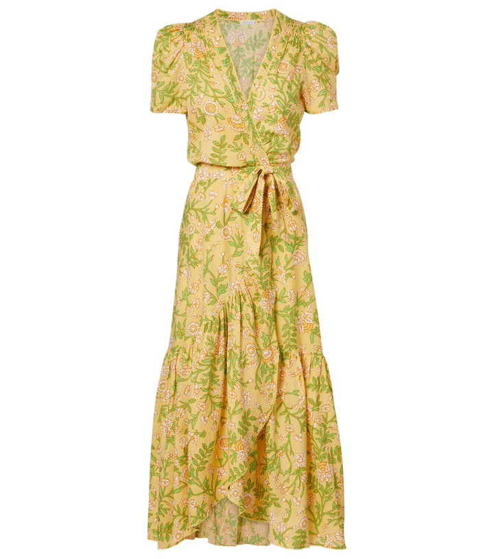 Photo: Poupette St Barth Baba floral cotton wrap dress