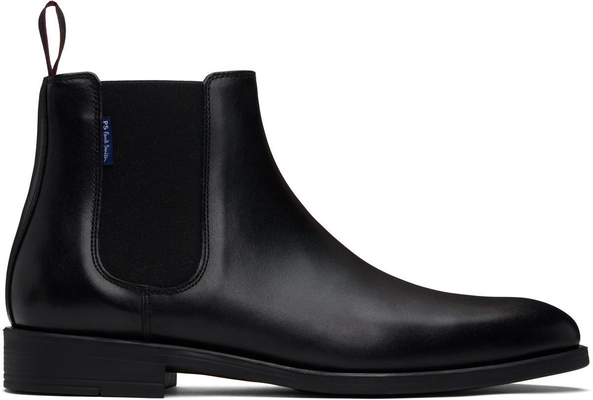 PS by Paul Smith Black Cedric Chelsea Boots
