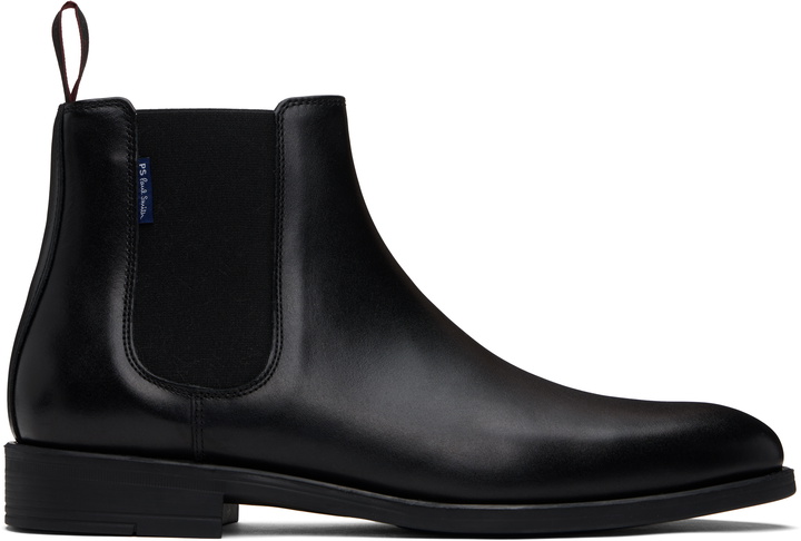 Photo: PS by Paul Smith Black Cedric Chelsea Boots
