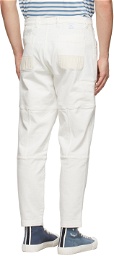 PS by Paul Smith Off-White Barrel Fit Chinos