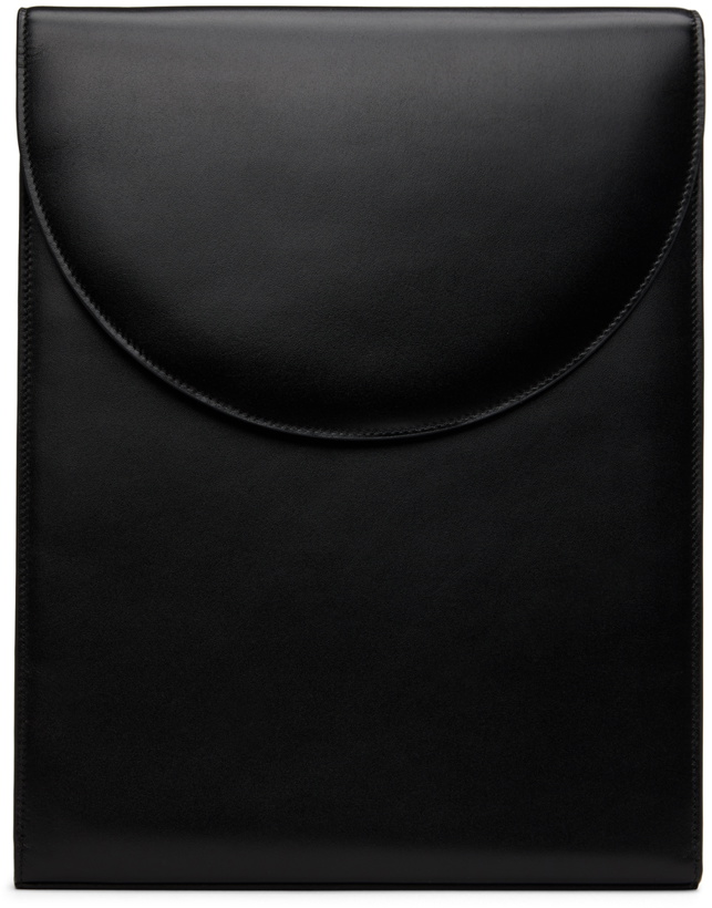 Photo: The Row Black Leather Tablet Case