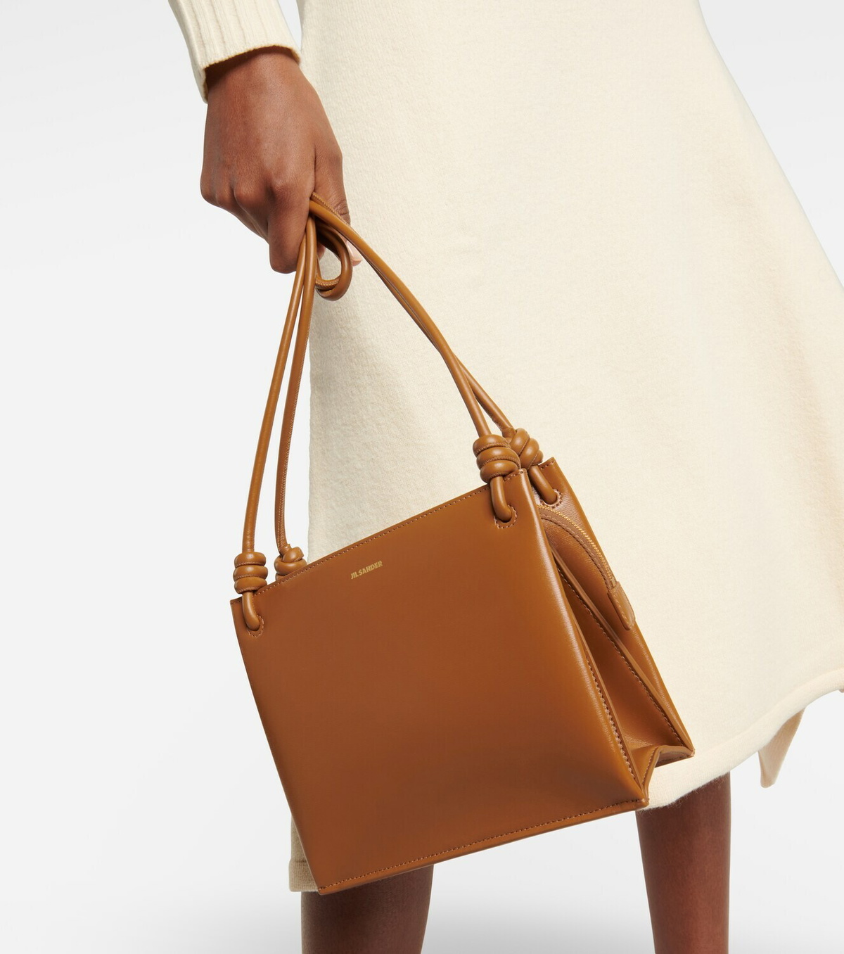 Jil Sander - Small leather crossbody bag Jil Sander