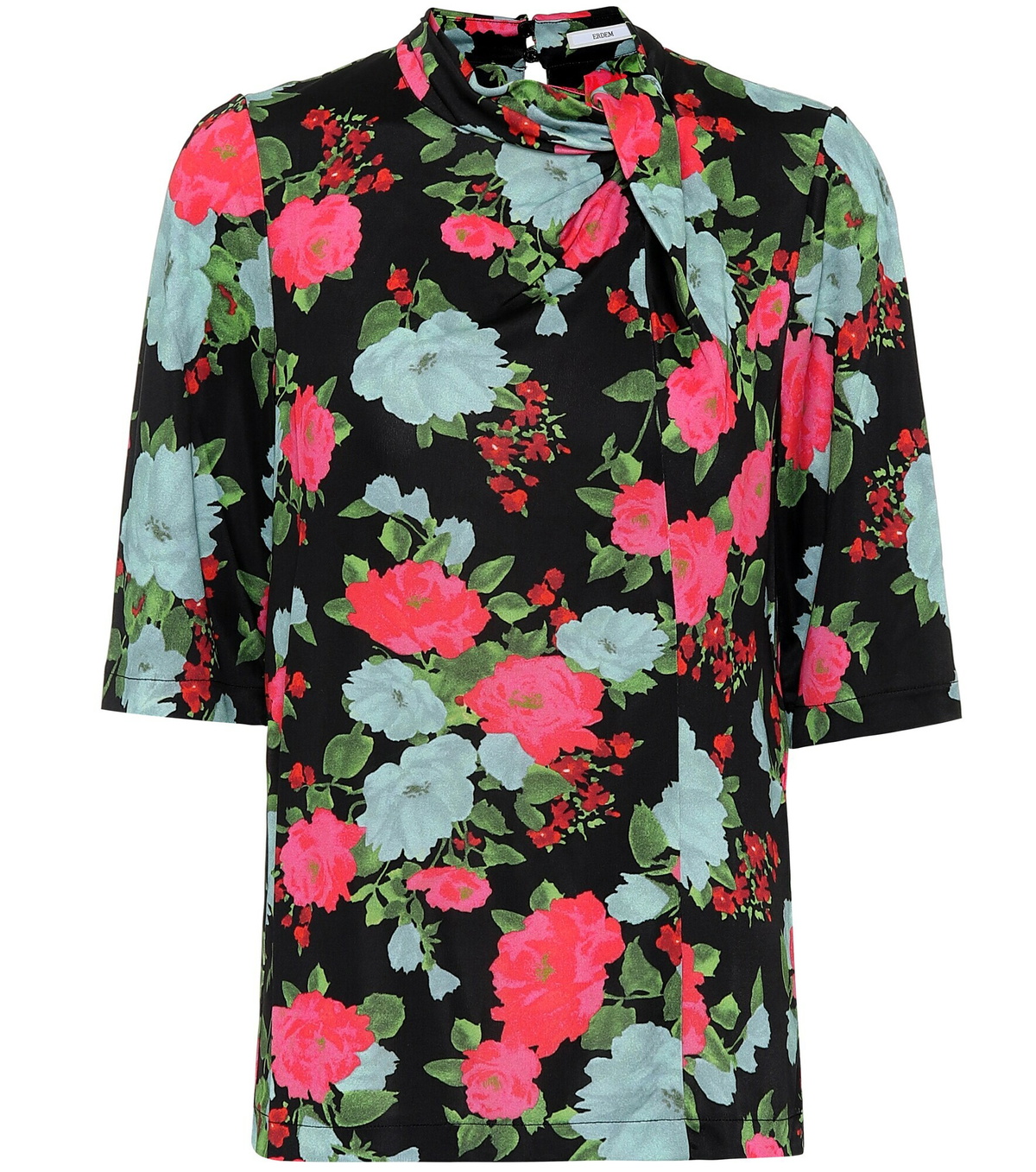 Erdem - Kacey floral jersey top
