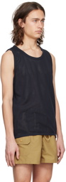 Howlin' Navy Mesh Adults Only Tank Top