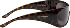 Courrèges Brown Shadow Sunglasses