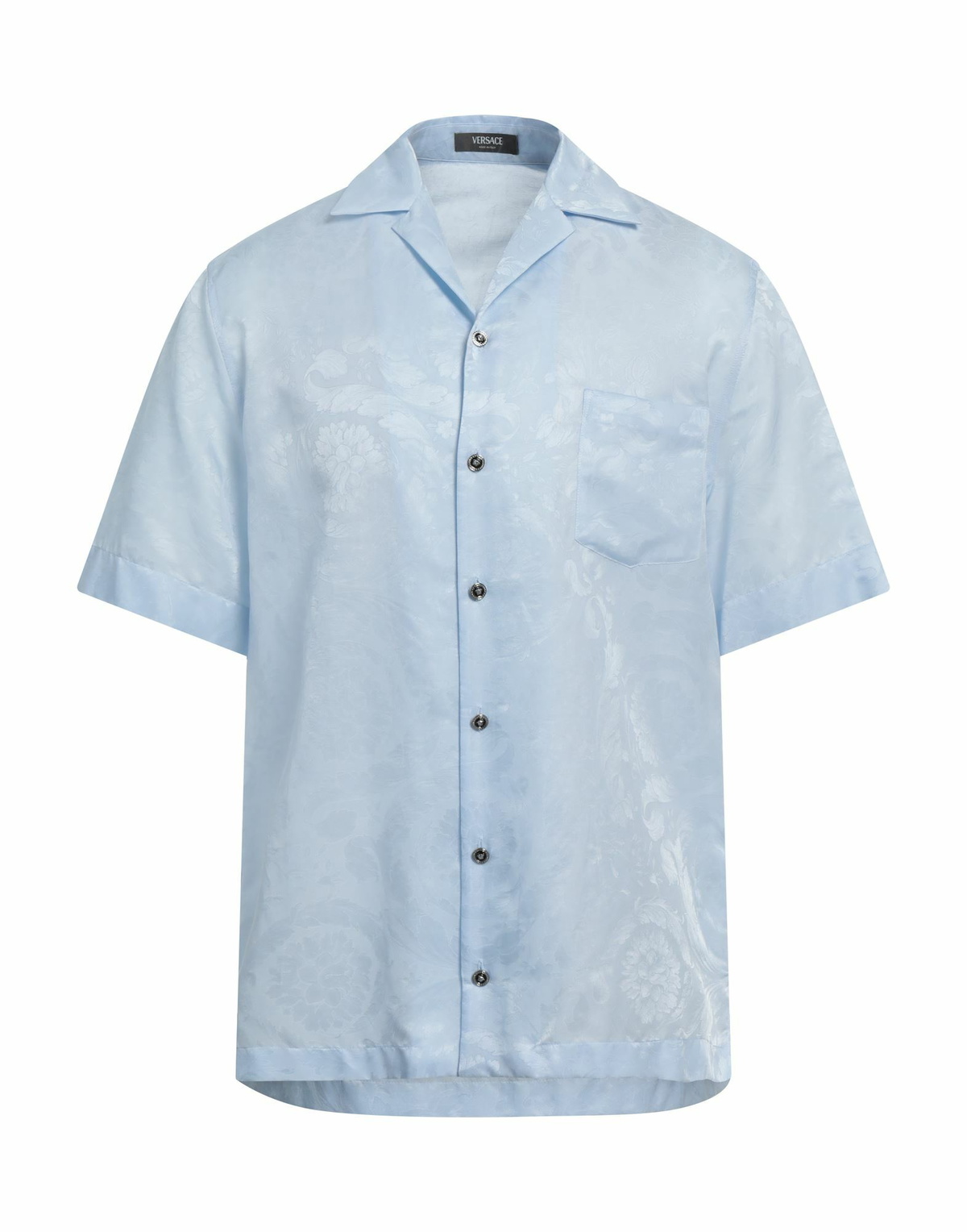 Versace Mens Shirt Sky in Blue