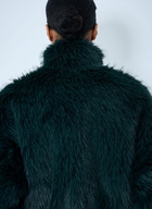 Balenciaga Faux Fur Bomber Jacket