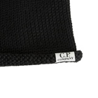 C.P. Company Men's Wool Goggle Balaclava in Black 