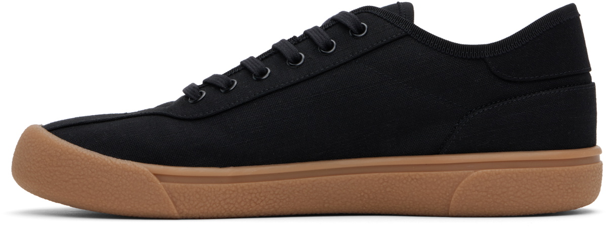 The Row Black Canvas Sneakers