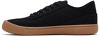 The Row Black Canvas Sneakers