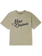 Neighborhood - Logo-Print Cotton-Jersey T-Shirt - Brown