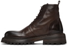 Marsèll Brown Carrucola Lace-Up Boots