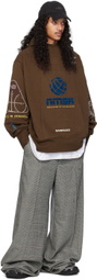 NAMESAKE Brown Sava Hoodie