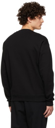 Moschino Black Logo Print Sweatshirt