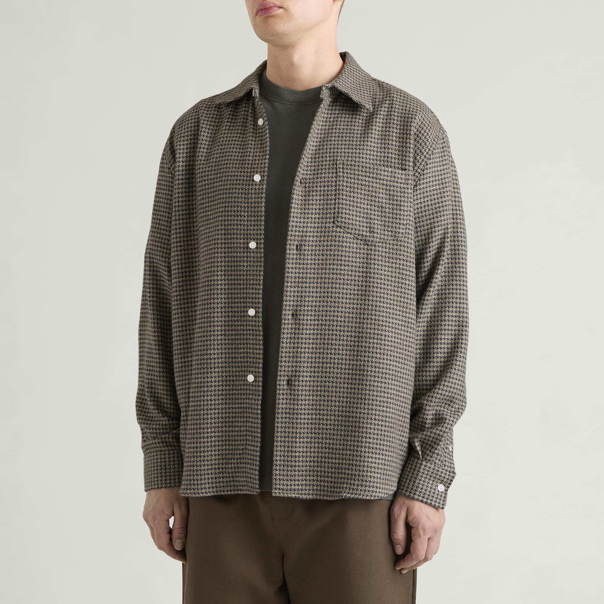 Palmes Men's Serve Shirt in Olive