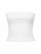 WARDROBE.NYC - Strapless Opaque Stretch Jersey Top