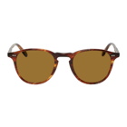 Garrett Leight Brown Hampton Sunglasses