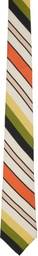 Jean Paul Gaultier Multicolor Striped TIe