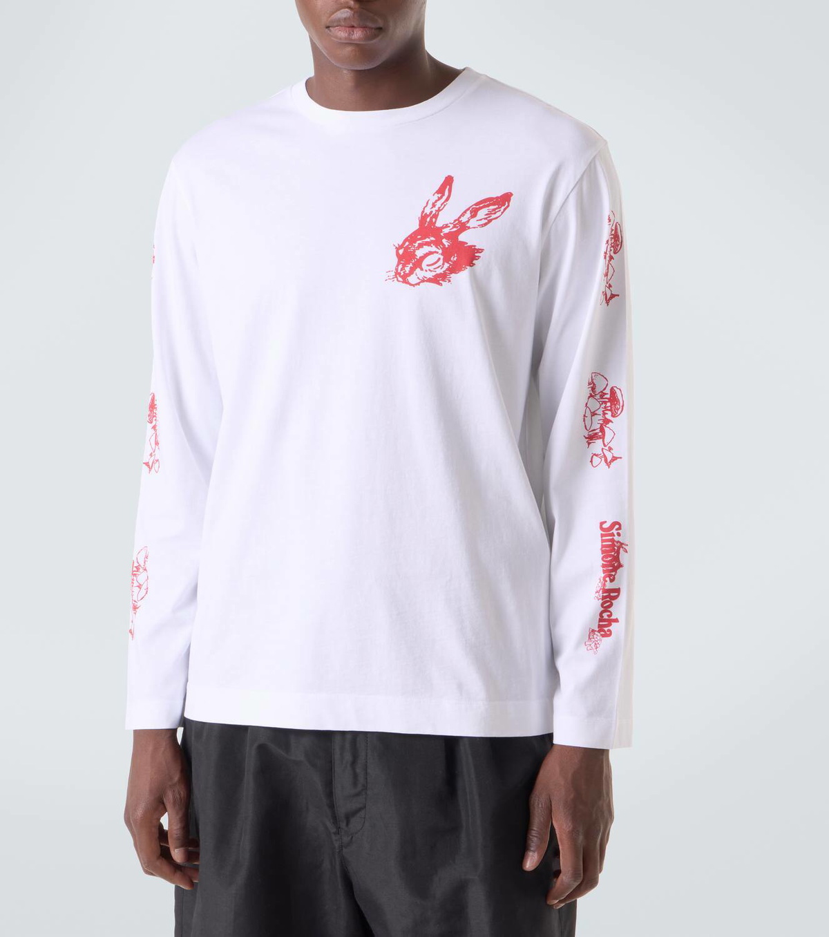 Simone Rocha Tortoise & Hare cotton jersey T-shirt