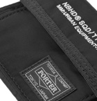 Neighborhood - Porter-Yoshida & Co Logo-Appliquéd Ripstop Billfold Wallet - Black