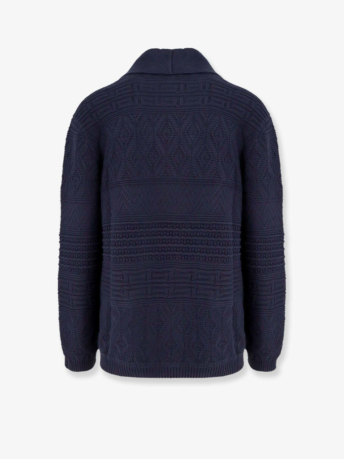 Brunello Cucinelli Blue Cardigan Mens Knitwear Brunello Cucinelli