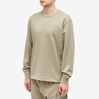 C.P. Company Men's Metropolis Series Fleece Mix Pocket Sweatshirt in Silver Sage