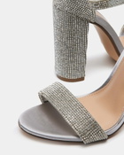 Steve Madden Carrsonrr Heels in Silver