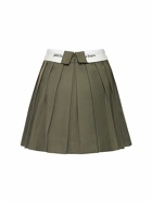 PALM ANGELS Reversed Waistband Chino Mini Skirt