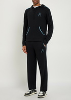 AN-Y1 Vita Hooded Cashmere Jumper Black