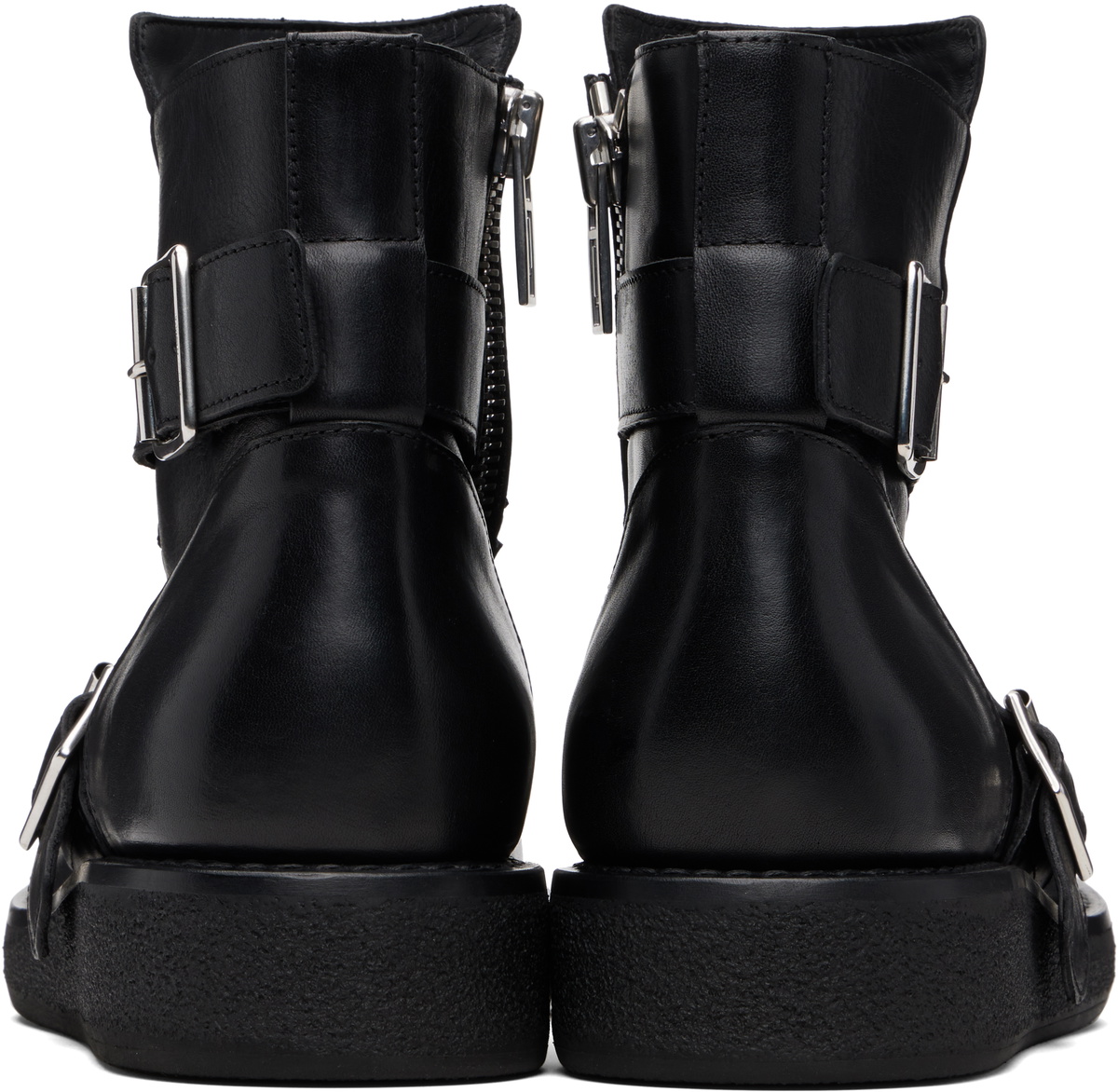 Ann Demeulemeester Black Sune Ankle Boots