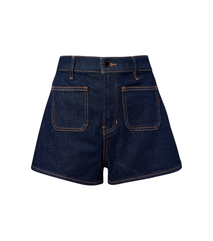 Photo: Veronica Beard Elijah denim shorts