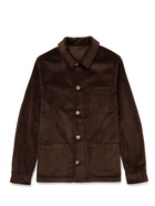 De Bonne Facture - Cotton-Corduroy Jacket - Brown